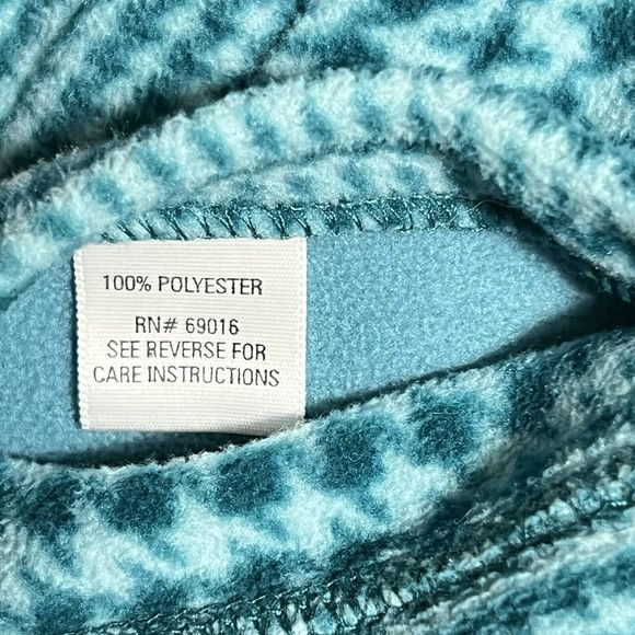 Studio Works Sport Vest Women's M Reversible Full Zip Houndstooth Plaid Blue - Picture 7 of 17